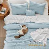 Pinch Pleat Comforter Set-2