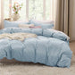 Prewashed Polyester Microfiber Duvet Cover Set