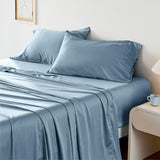 Bedsure Lyocell Cotton Blend Washed Sheet Set