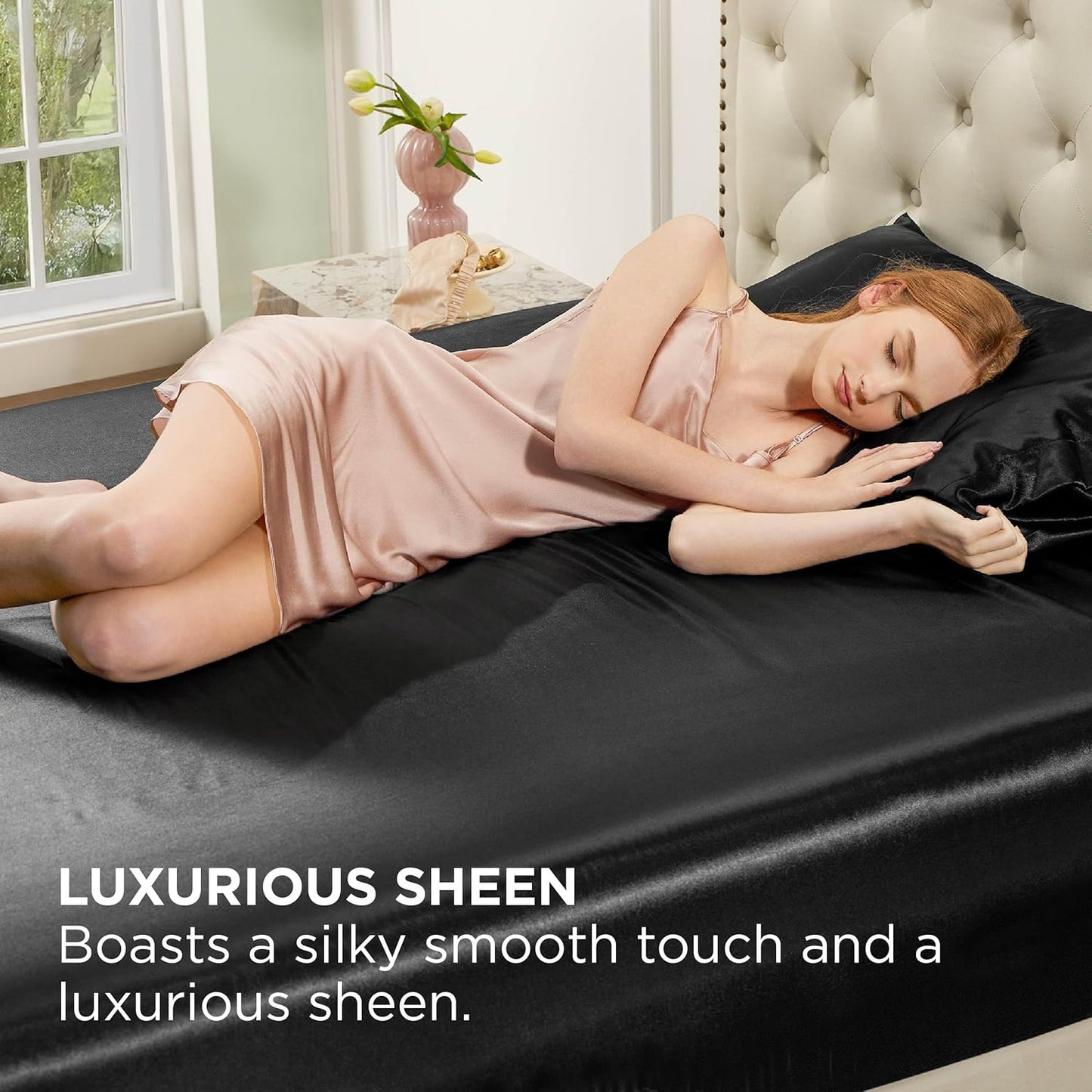 Satin Fitted Sheet