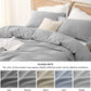 Polyester and Rayon Derived Duvet Cover Set