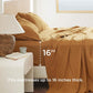 Breathable Cotton Linen Bed Sheet Set