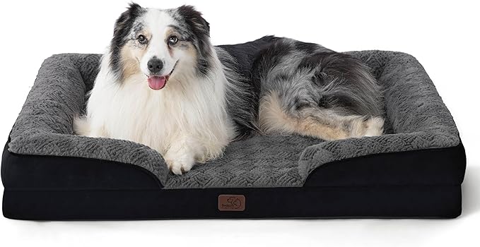 Orthopedic Plush Flannel Dog Sofa