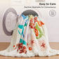 GentleSoft™ Printed Throw Sherpa Blanket Print