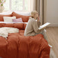Prewashed Polyester Microfiber Duvet Cover Set