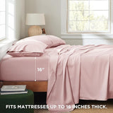 Bedsure Lyocell Cotton Sheet Set - Cooling Sheets
