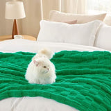 Jacquard Shaggy Sherpa Blanket