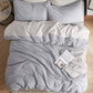 GentleSoft™ Cotton Waffle Weave Duvet Cover Set