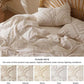 Tufted Embroidery Duvet Cover Set