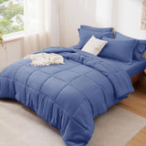 Bedsure Comforter Set - 7 Pieces Solid