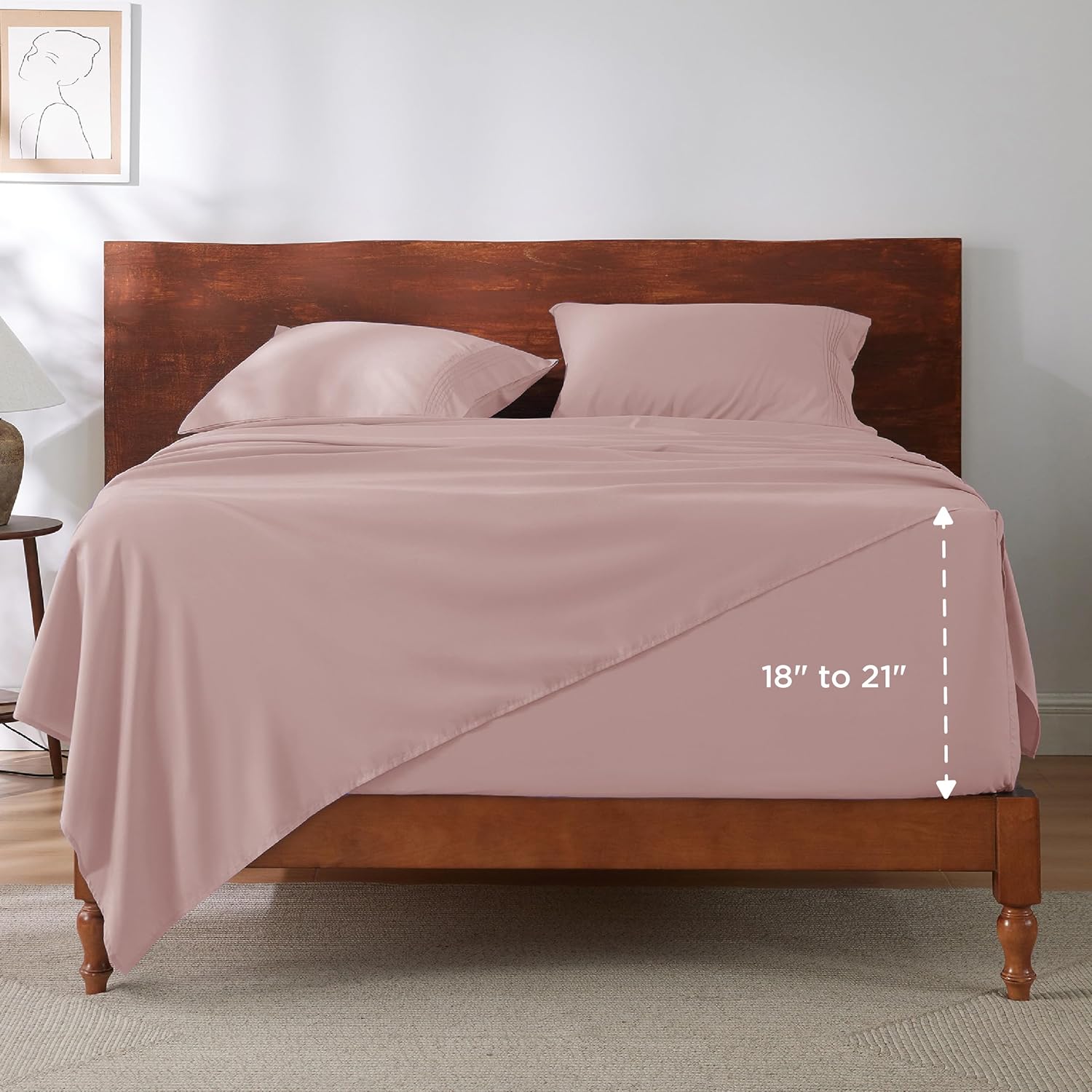 Moisture-Wicking Polyester sheet set