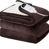 Bedsure Electric Heated Flannel Blanket