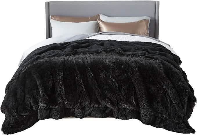 Fuzzy Faux Fur Blanket