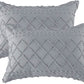 Tufted Embroidery Pillow Shams