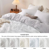 Prewashed Plain Comforter Set