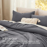 Prewashed Reversible Comforter Set