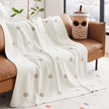 Bedsure Funny Blanket White