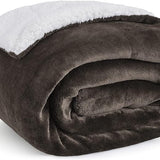 Sherpa and Fleece Reversible Blanket