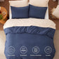 Prewashed Plain Comforter Set