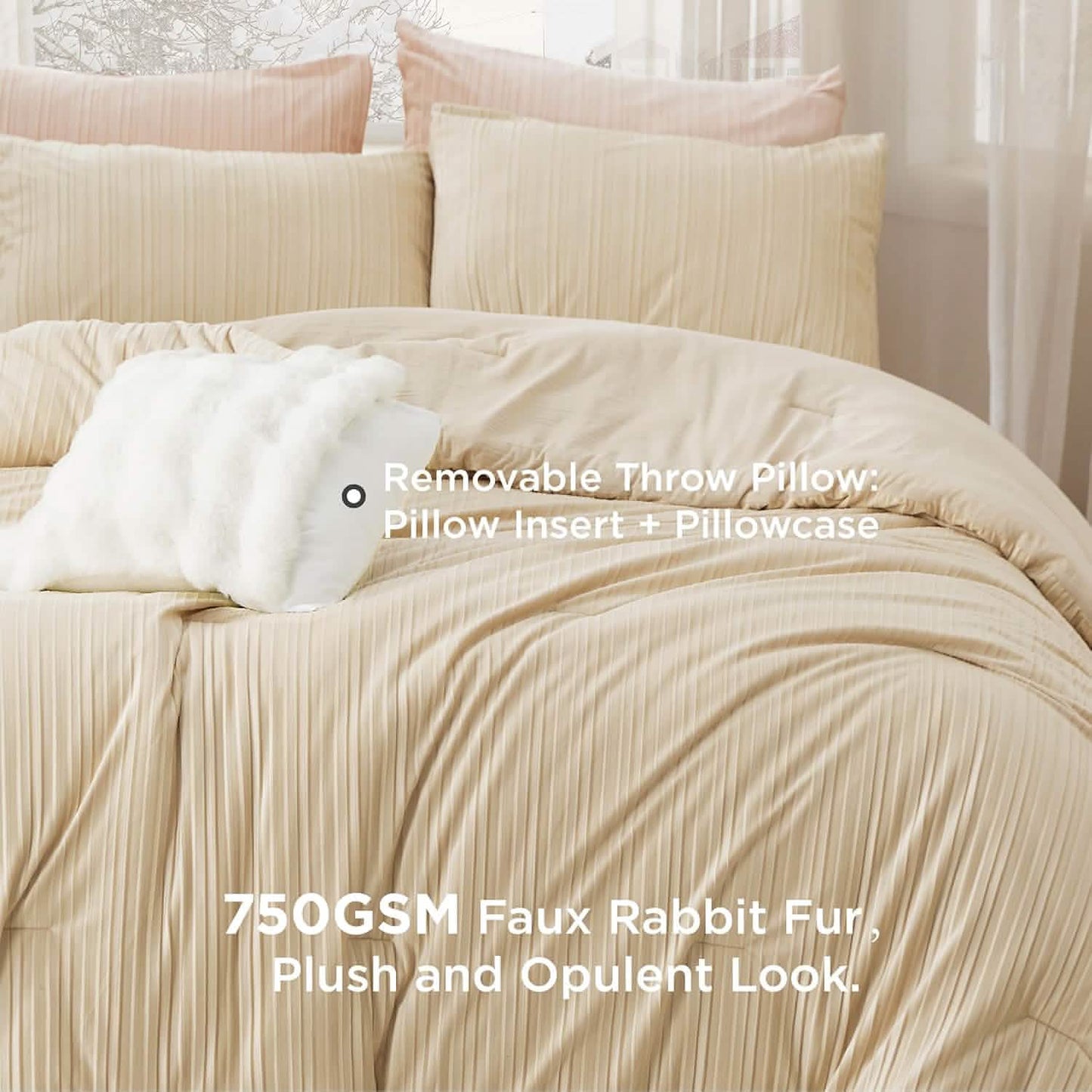 Fluffy Comforter Set