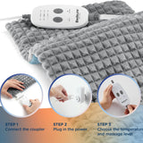 Bedsure Weighted Heating Pad with Massager