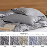 Rayon Derived from Bamboo and Linen Duvet Cover Set