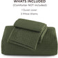 Polyester Microfiber Waffle Duvet Weave Duvet Cover Set