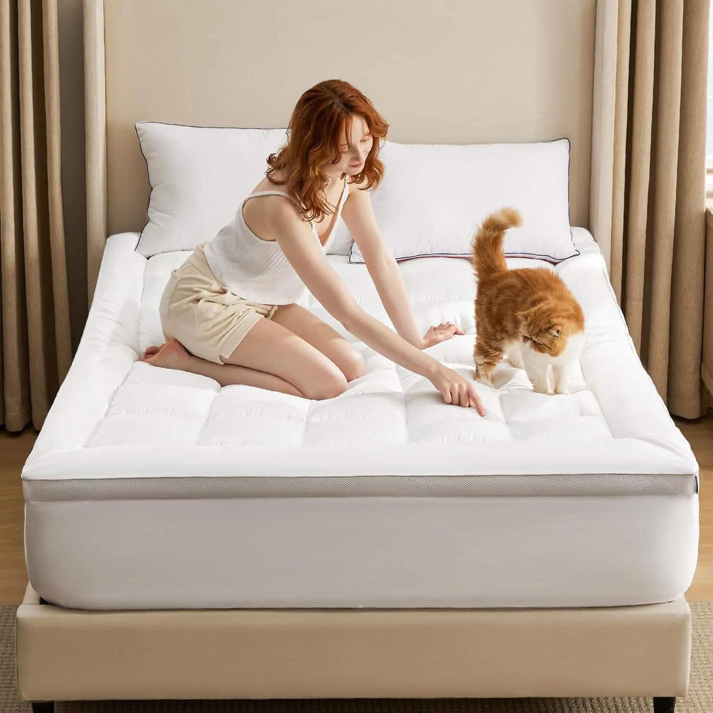 GentleSoft™ Luxury Loft Mattress Pad