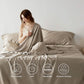 Lyocell Cotton Blend Washed Sheet Set