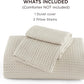 Polyester Microfiber Waffle Duvet Weave Duvet Cover Set
