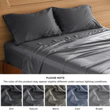 Bedsure Lyocell Cotton Sheet Set - Cooling Sheets