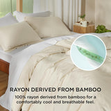 Bedsure Rayon Derived from Bamboo Duvet Cover Set