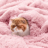 Bedsure Fuzzy Faux Fur Blanket