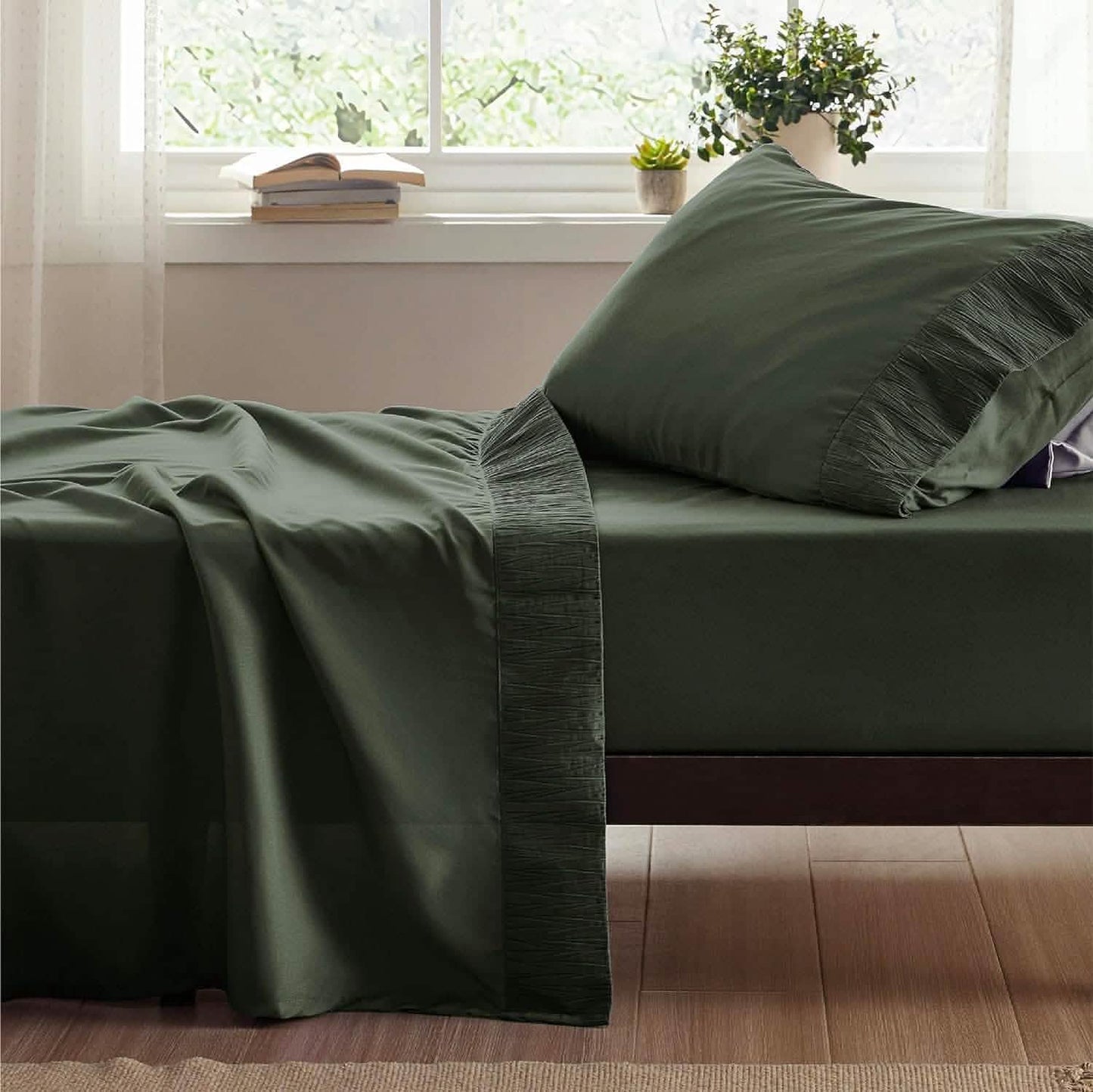 Ruched Sheet Set