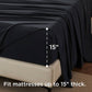 Faux Cotton Flannel Sheet Set
