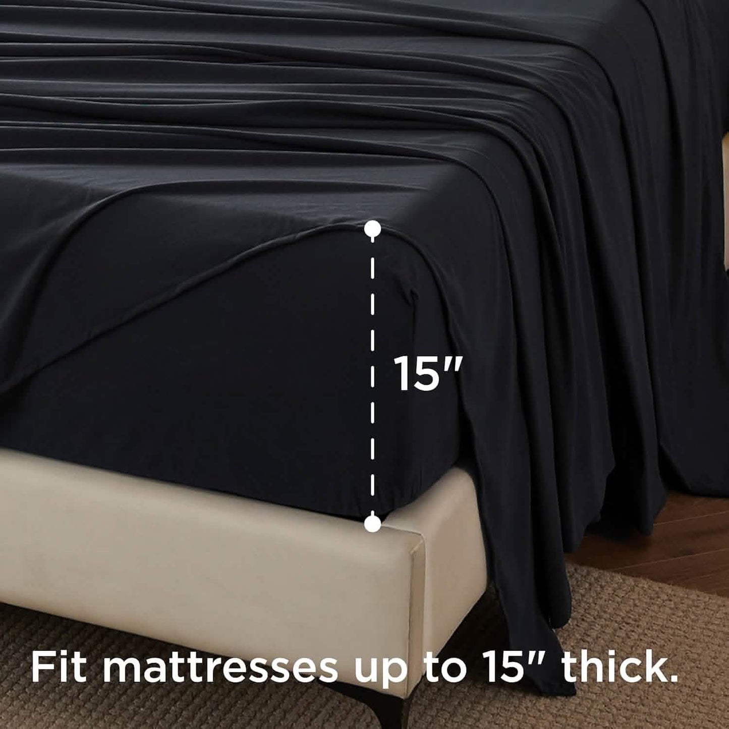 Faux Cotton Flannel Sheet Set