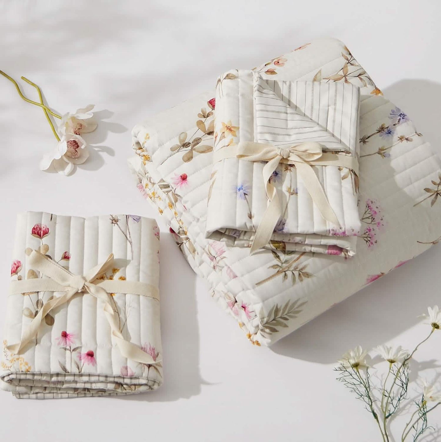 Autumn Wildflower Quilt Set