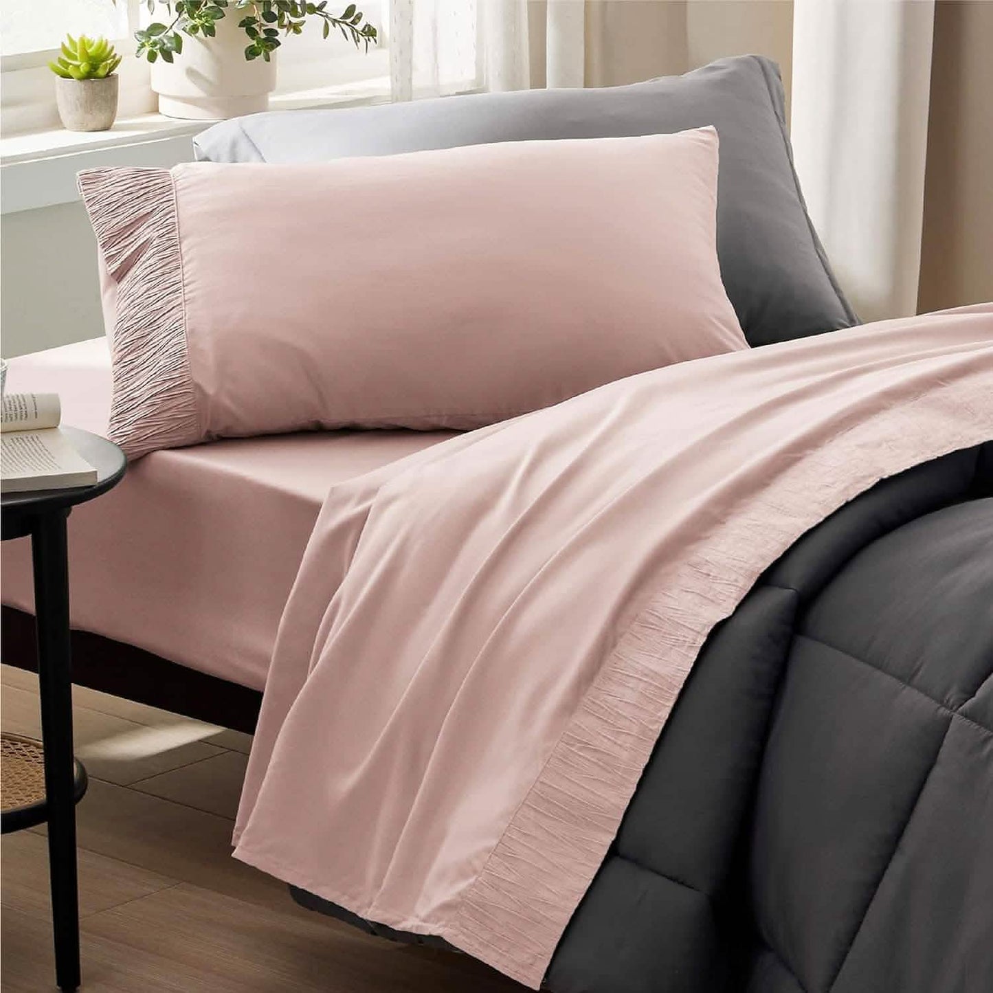 Ruched Sheet Set
