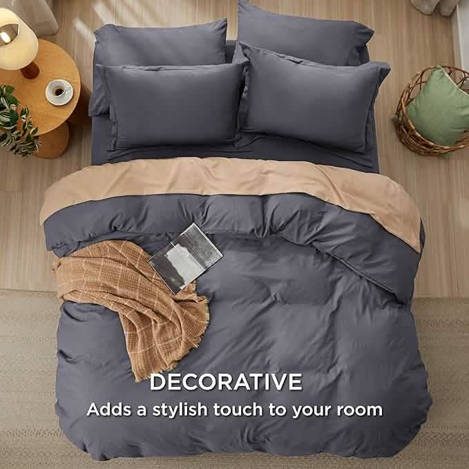 Comprehensive Prewashed Duvet Cover Set