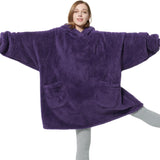 Shaggy Sherpa Blanket Hoodie