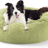 Calming Donut Bed for Dogs and Cats