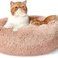 Calming Donut Bed for Dogs and Cats