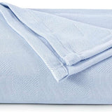 Rayon Derived From Bmaboo Checkered Blanket