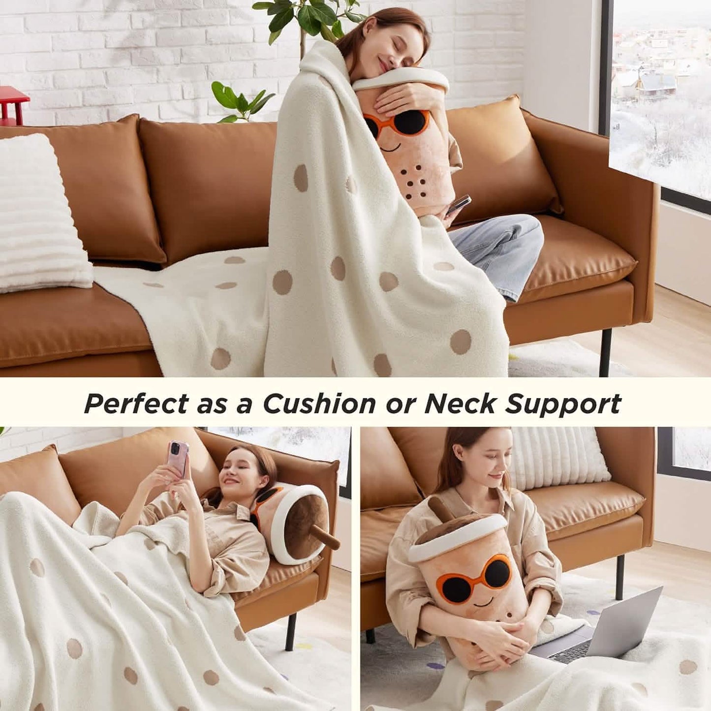 Funny Blanket White