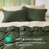 Rayon Derived from Bamboo Duvet Cover Set