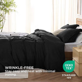 Polyester and Rayon Derived Duvet Cover Set