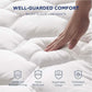 GentleSoft™ Three-Zone Quilted Mattress Pad