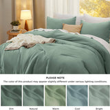 Prewashed Reversible Comforter Set