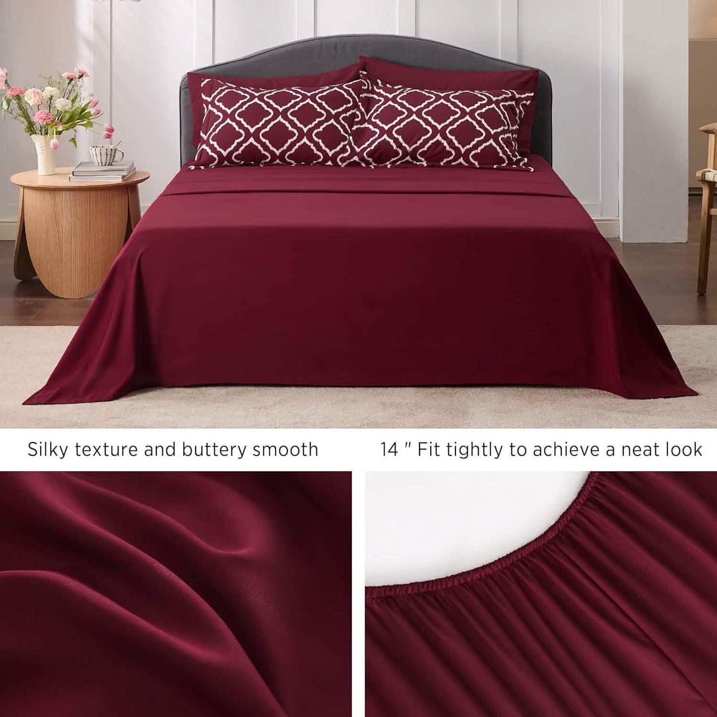 Quatrefoil Bedding Set