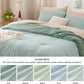 Prewashed Plain Comforter Set
